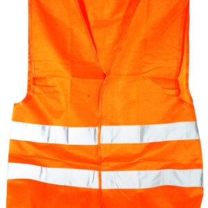 KAMIZELKA ODBLASKOWA POMARAŃCZOWA XL