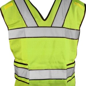 KAMIZELKA ODBLASKOWA ŻÓŁTA V-3 PRO L
