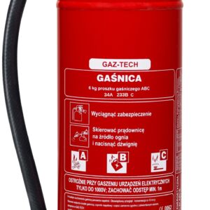 GAŚNICA PROSZKOWA 4KG