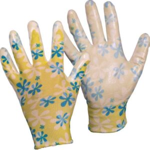 RĘKAWICE OCHRONNE FIDO W KWIATKI ROZMIAR 8