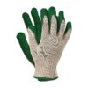 RĘKAWICE OGRODNICZKI POWLEKANE GUMĄ ZIELONE 450 ROZ. 8