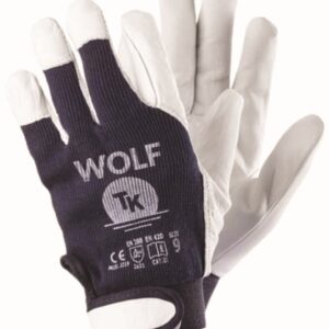 RĘKAWICE MONTERSKIE NA RZEP, WOLF ROZMIAR 8