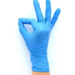 RĘKAWICE NITRYLOWE NIEBIESKIE MASTER PRIDE ROZMIAR L